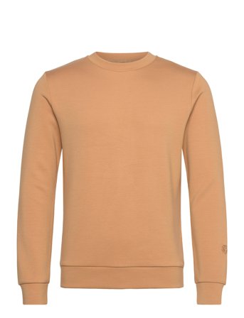 Mos Mosh Gallery Mmgabel Crew Neck Sweat - Beige - XXL