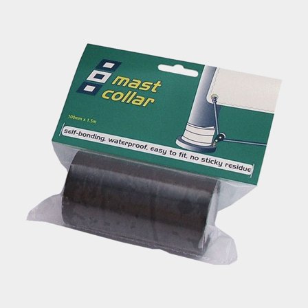 Mastkravetejp PSP Mast Collar, 100 mm x 1.5 meter, sort