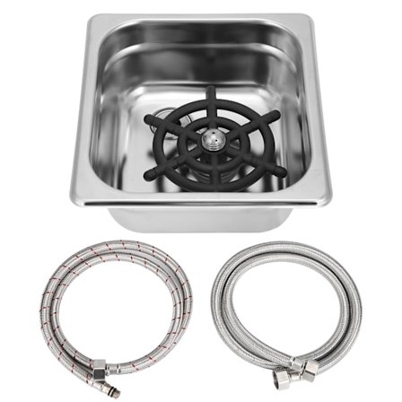 G1 2 Rustfrit Stål Automatisk Kopvasker Rengøring Glas Skyllemaskine til Bar Pub Restaurant