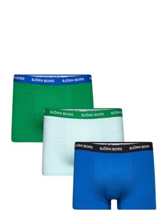 Cotton Stretch Trunk 3P Navy Björn Borg