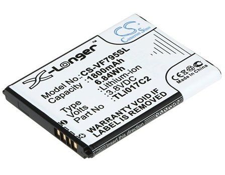 Batteri for SmartPhone, Mobil for Vodafone Smart Speed 6, VF-795, VF795