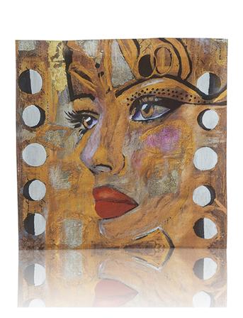 Moonlight Queen Napkin 20-Pack Home Textiles Kitchen Textiles Napkins Paper Napkins Multi/mønstret Carolina Gynning*Betinget Tilbud