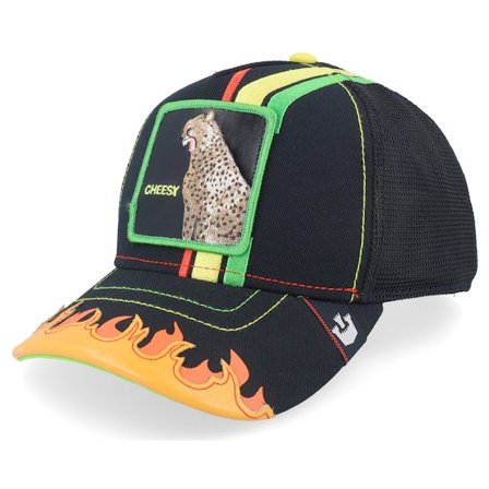 Goorin Bros. - Musta trucker Lippis - Dangerously Supercharged Black A-Frame Trucker @ Hatstore