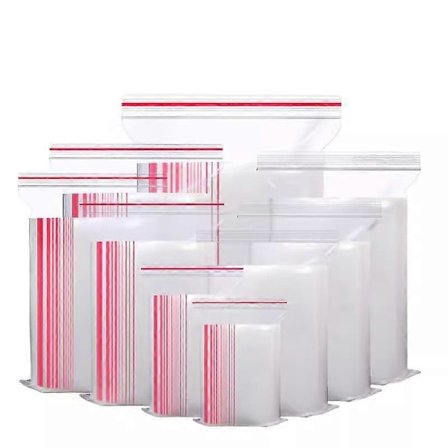 100 stk. Små Ziplockposer Klar Smykkeposer Genlukkelige Mini Ziplockposer Låsforsegling Lynlås Prøveposer til Perler Smykker Mad