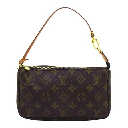 Louis Vuitton Vintage Pre-owned Pochette Accessoires Monogram Väska brun, Dam Vintage Väskor, Dam, Storlek: ONE SIZE