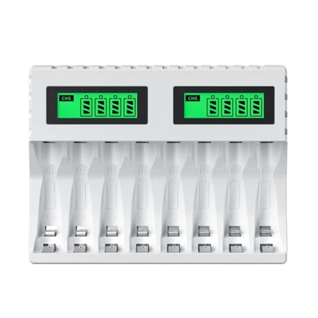 【PP】Akkulaturi LCD-näytöllä, älykäs AA/AAA NiCd NiMh -akkujen lataukseen, laturi aa aaa