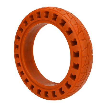 Sähköpotkulaudan kumirenkaat kaksinkertaiset hunajakennokuvioiset renkaat Xiaomi Ninebot 8,5 tuuman sähköpotkulaudoille oranssit