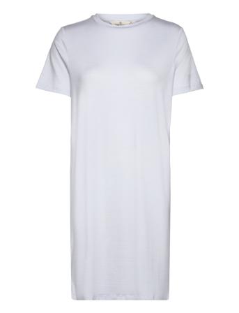 Jolanda Tee Dress Blue Basic Apparel