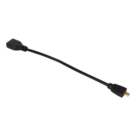 Micro HDMI Hane till HDMI Hona Konverteringsadapter Förlängningskabel Tråd 1080P