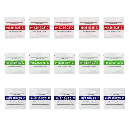 Ph Meter Kalibreringspunkt 3 Typ Ph Buffer Pulver Set Mät Kalibreringslösning Pulver För Ph Test Mätare