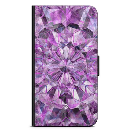 Bjornberry iPhone 14 Plus Fodral - Lila Kristaller