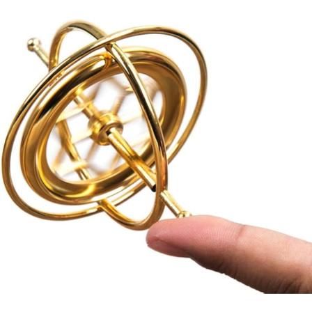 Presisjonsgyroskop Metall Anti-Gravitasjon Spinner Balanse Leke