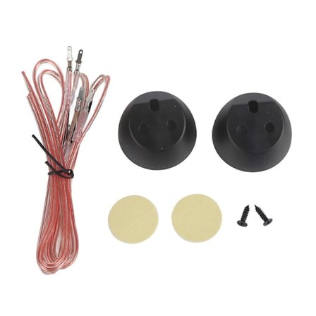 1 Par Bilhøyttaler Musikkspiller Audio Superkraftig Høy Dome Diskant 130W