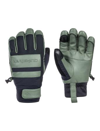 Squad Glove Accessories Gloves Finger Gloves Grønn Quiksilver*Betinget Tilbud