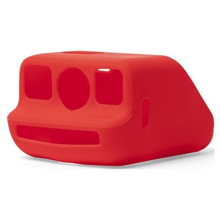 Cover til Sofortkamera - POLAROID - Go - Stødabsorberende Silikone - Rød - Optimal Beskyttelse