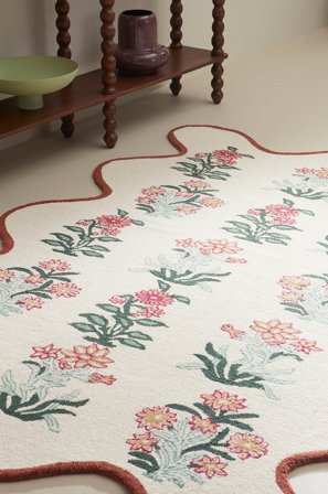 Jotex - Ullteppe 160x230 Cm Ull/Ull Multi VERIS - Kjøp Ulltepper hos Jotex