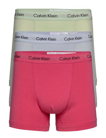 Trunk 3Pk Boksershorts Multi/mønstret Calvin Klein