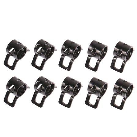 10 stk. Slangeklemmer Brændstofslange Vandrørsklemme Luftslange Hurtig