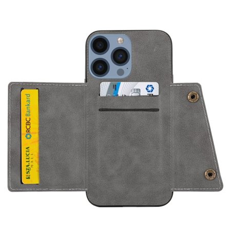 iPhone 15 Pro Max - Praktiskt Skal med Korthållare