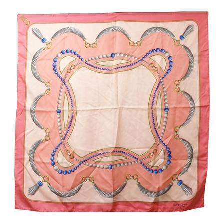 Cartier Vintage Pre-owned Halstørklæde Pink, Dame Vintage Accessories, Størrelse: ONE Size