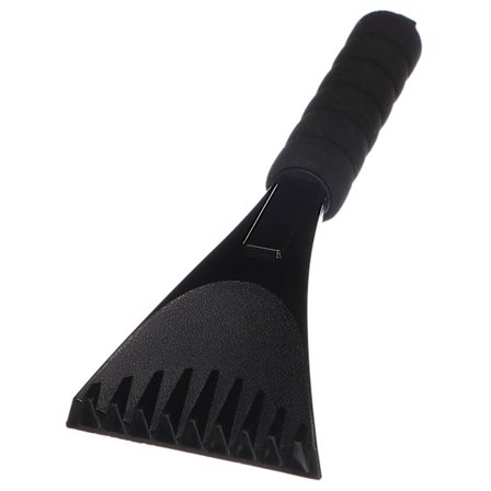 CAR ICE 1 Isskraber til bil, Isskraber med skridsikkert blødt greb, Holdbar og stabil isfjerner til vindue, Længde 30 cm, Bredde 11 cm