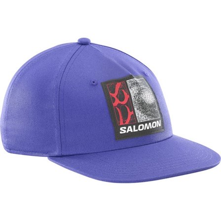 Salomon - Cap mit flachem Schirm Unisex Freestyle Flat Cap - Liberty