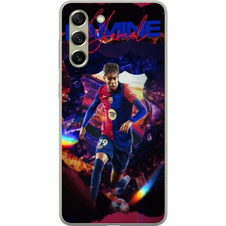 Kompatibel Mobilcover til Samsung Samsung Galaxy S21 FE 5G Yamal Rising Talent FC Barcelona Spiller Ung Fodboldstjerne Populært Motiv Sport Spanien T