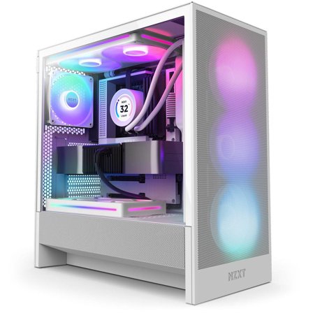 NZXT H5 Flow RGB (2024) White E-ATX