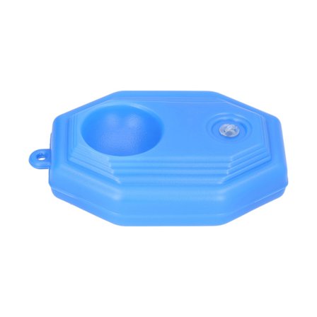 Bærbar Tennisball Base Treningshjelpemiddel Baseboard for Enkel Tennisspiller Blå