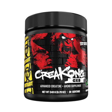 Kreatinblandning Mutant CreaKong CX8 Kreatin 249 g - Bodyman.dk