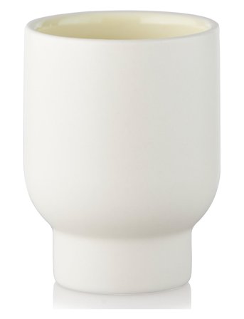 Cup, Tall, Clay Ivory White Studio About