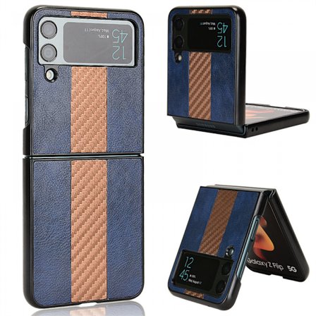 Slimmat Hybridskal i Kolfiber för Samsung Galaxy Z Flip 4 5G - Anti-Fingeravtrycksskydd[YDE]