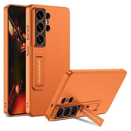 GKK Mobilskal till Samsung Galaxy S26 Ultra Slim Kickstand Plast - Orange
