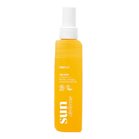 Hairlust Sun Defense Hair Mist Hårstyling Unisex Gul 150 ML