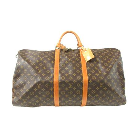 Louis Vuitton Vintage Pre-owned Keepall Bandouliere Monogram Väska brun, Dam Vintage Väskor, Dam, Storlek: ONE SIZE