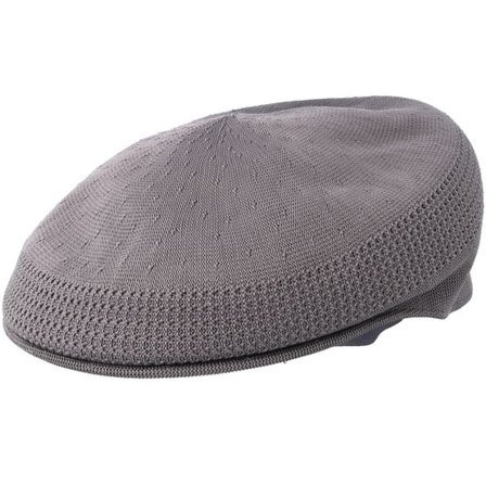 Kangol - Grå flatcap Keps - Tropic 504 Ventair Charcoal Flat Cap @ Hatstore