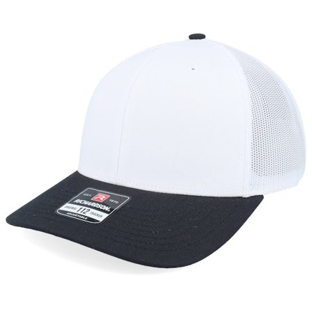 Richardson - Weiss Trucker Cap - 112 Combination White/Black Trucker @ Hatstore