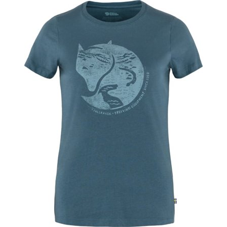 Fjällräven Arctic Fox T-Chemise XL - female - Indigo Blue - T-Chemises & tank Hauts