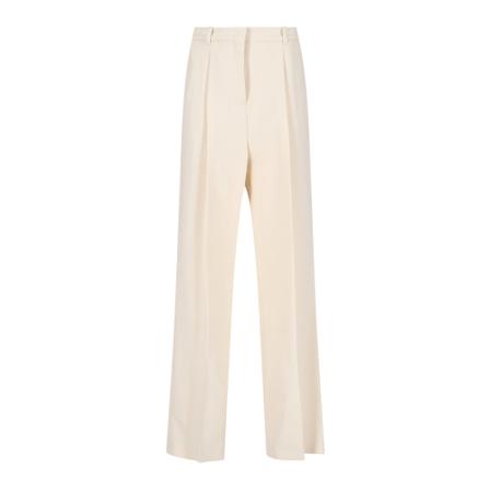Ermanno Scervino Wide Byxor vit, Dam Byxor, Dam, Storlek: S