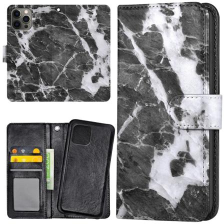 Iphone 13 Pro - Plånboksfodral Marmor Multifärg