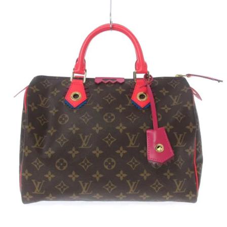 Louis Vuitton Vintage Pre-owned Canvas handTass , Bruin , Dames , Maat: ONE Size Vintage Tassen