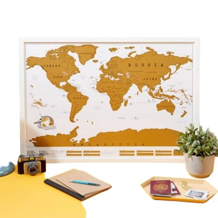 Raaputettava maailmankartta - RAAPUTUSKARTTA—pa