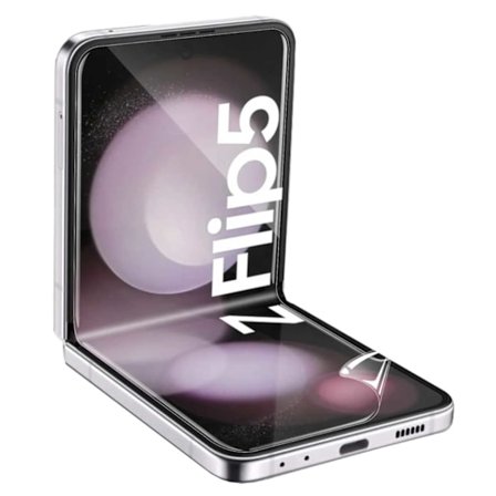 Samsung Galaxy Flip 5 näytönsuoja Muovinen näytönsuoja TPU