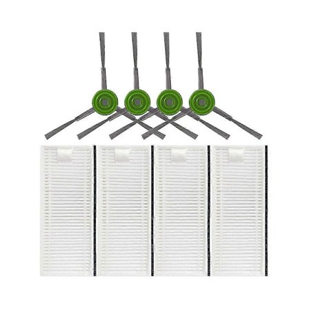 Sidoborste Hepa Filter Ersättning För Thamtu G11 Robotdammsugare[D]