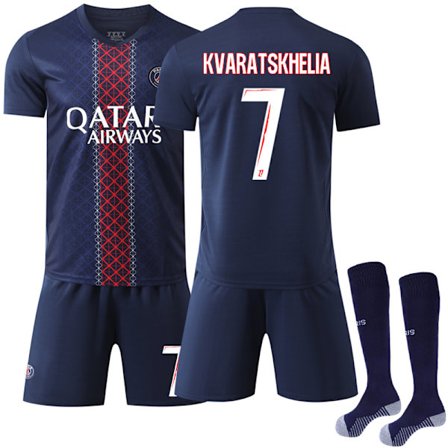 Paris Saint Germain lasten kotipaita kaudelle 2025-2026 nro 7, puolivälierät{BT)