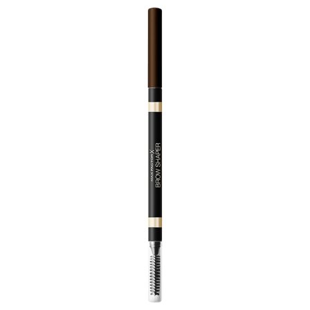 Max Factor Real Brow Fiber Pencil 30 Deep Brown, Makeup, Øjne, Øjenbryn
