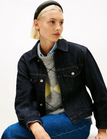 Tommy Hilfiger Th Elevated Chic Headband - Black - ONE SIZE