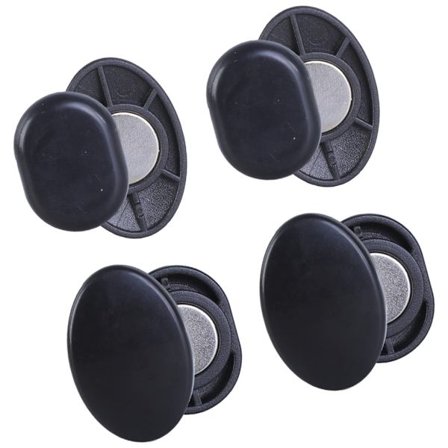 4 Par Magnetisk Startnummerholder Løping Startnummer Klips Holder