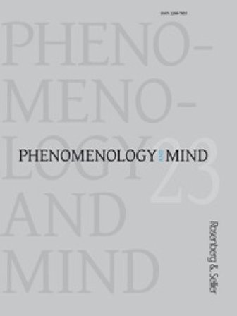 Phenomenology and mind (2022). Vol. 23: Phenomenology, axiology, and metaethics
