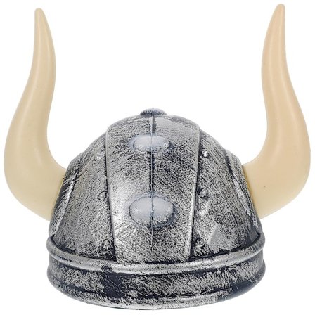 Buffalo Horn Hat Viking Hat Halloween Dekoration Props Fest Tilbehør Børns Legetøj Legetøj Cosplay Kostume Fest (Sort Sort)